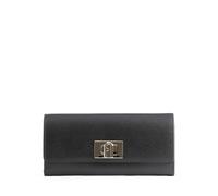 Furla 1927 Continental | Monedero | negro | cuero graneado