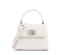 Furla 1927 Mini | Bolso de mano | blanco | cuero graneado