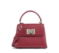 Furla 1927 Mini Bolso de mano rojo oscuro, cuero, mujer