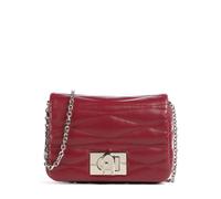 Furla 1927 Mini Soft Bandolera rojo oscuro, cuero, mujer