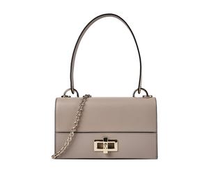 Furla Amelia Bolsa de hombro M Piel natural 24.5 cm gris