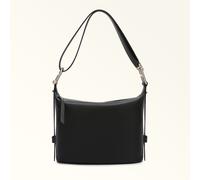 Furla Bolso hobo de piel, NUVOLA M. Color Negro