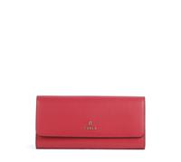 Furla Camelia Continental | Monedero | rojo | cuero graneado