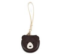 Furla Colgante para bolso Bear, de piel, 8 cm marrón