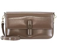 Furla Cuero bolso bandolera bolso de hombro Iride Crossbody Bag Muddy Gray marrón topo