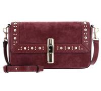 Furla Cuero bolso bandolera Iride Crossbody Toni Red Apple arándano