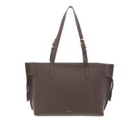 Furla Cuero bolso de hombro Ava Tote Muddy Gray + Rosewood marrón topo