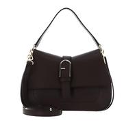 Furla Cuero bolso de hombro bolso bandolera Flow Top Handle Espresso marrón oscuro