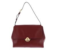 Furla Cuero bolso de hombro Domus Shoulder Bag 32 Rubino rojo oscuro