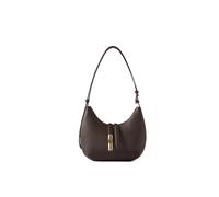 Furla Cuero bolso de hombro Goccia Shoulder Bag Cioccolato marrón oscuro