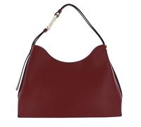 Furla Cuero bolso de hombro Nuvola Hobo Bag Rubino rojo oscuro