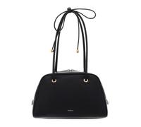 Furla Cuero bolso de hombro Poppy Dome Shoulder Bag Nero negro