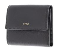 Furla Cuero Monedero Vitello Night Goccia Compact Wallet Urban Gray Gris