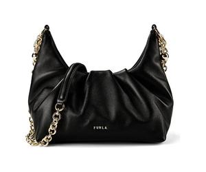 Furla Delia Bolsa de hombro Piel 21 cm negro