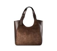 Furla Dora Bolsa de compras L Piel natural 43 cm marrón