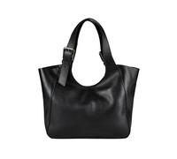Furla Dora Bolsa de hombro M Piel natural 42 cm negro