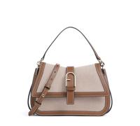 Furla Flow M | Bolso de mano | marrón | canvas,cuero de grano fino