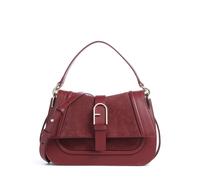 Furla Flow M Bolso de mano rojo oscuro, cuero, mujer