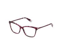 FURLA GAFAS DE VISTA VFU631 FUXIA/PINK HAVANA 55/135/15 PARA Mujer