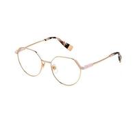 Furla GAFAS DE VISTA VFU676 COLOR SHINY GOLD COPPER WITH COLOURED PARTS PARA MUJER TALLA 52/135/18