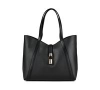 Furla Goccia Bolsa de compras L Piel natural 37 cm gris
