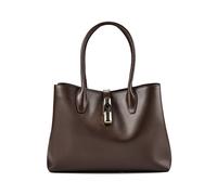Furla Goccia Bolsa de compras M Piel natural 33 cm marrón
