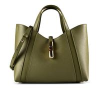 Furla Goccia Bolsa de compras S Piel 28 cm verde