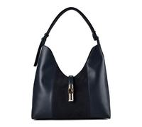 Furla Goccia Bolsa de hombro M Piel natural 31 cm negro