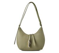 Furla Goccia Bolsa de hombro Piel natural 22 cm verde