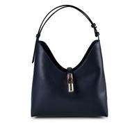 Furla Goccia Bolsa de hombro Piel natural 30 cm azul