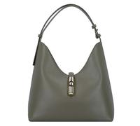 Furla Goccia Bolsa de hombro Piel natural 30 cm verde