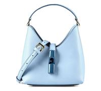 Furla Goccia Bolso miniatura Piel natural 18 cm azul