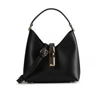 Furla Goccia Bolso miniatura Piel natural 18 cm negro