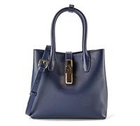 Furla Goccia Bolso S Piel natural 22 cm azul