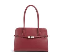 Furla Goccia M Bolsa shopping rojo oscuro, cuero, mujer