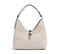 Furla Goccia M Bolso de hobo beige/negro, lona, mujer