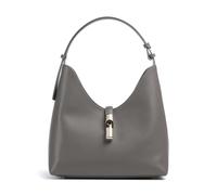 Furla Goccia M | Bolso de hobo | gris | cuero de ternera fino granulado