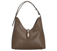 Furla Goccia Bolsa de hombro Piel natural 30 cm bronce