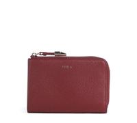 Furla Goccia M Tarjetero rojo oscuro, cuero, mujer