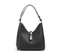 Furla Goccia S Bolso de hombro negro, cuero, mujer