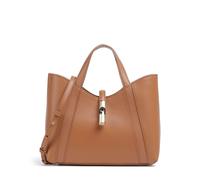 Furla Goccia S Bolso de mano marrón, cuero, mujer