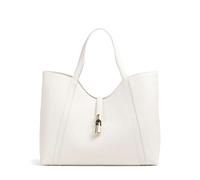 Furla Goccia XL Bolsa shopping crema, cuero, mujer