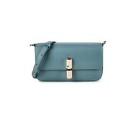 Furla Iride Bolsa de hombro S Piel natural 24 cm azul petróleo