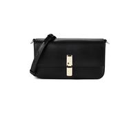 Furla Iride Bolsa de hombro S Piel natural 24 cm negro