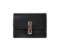 Furla Iride Cartera Piel natural 12 cm negro