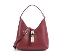 Furla Iride Mini Bandolera rojo oscuro, cuero, mujer