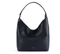 Furla Lara Bolsa de hombro M Piel natural 27 cm azul