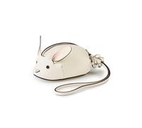 Furla Llavero Piel natural 12 cm blanco