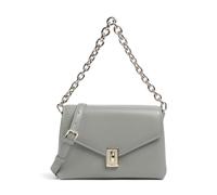 Furla Meridiana M Bolso de hombro gris-verde, cuero, mujer