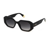 Furla Mujer Furla SFU815 700 Gafas de sol Acetato Negro Fumar Cuadrada Normal Matizado
